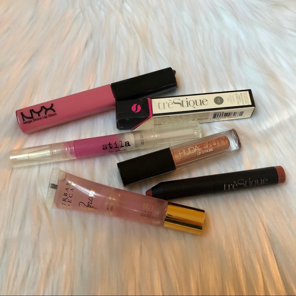 Stila, Huda Beauty, Urban Decay, Trestique, NYX Lip Bundle
